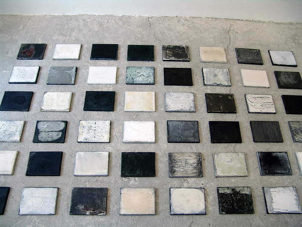 Carola Czempik | Objekte|Installation | Salzasche